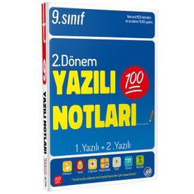 Tonguç Yayınları - 9. Sınıf Yazılı Notları 1. Dönem ve 2. Dönem 1 ve 2. Yazılı