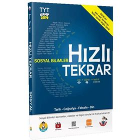 Tonguç Yayınları TYT Sosyal Bilimler Hızlı Tekrar