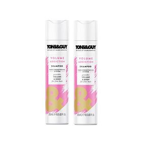 Toni&Guy Volume Addiction İnce Telli Saçlar İçin 2x250 ml Hacim Veren Şampuan Seti