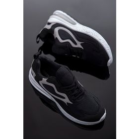 Tonny Black 772 Siyah Beyaz Unisex Spor Ayakkabı