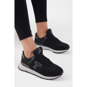 Tonny Black Kaymaz Eva Taban Süet Unisex Siyah Sneaker