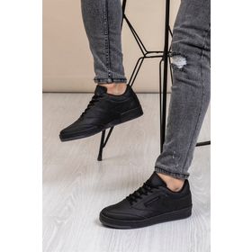 Tonny Black TB107-0_307 Siyah Cilt Unısex Spor Ayakkabı