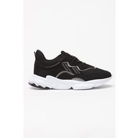 Tonny Black TB248 Siyah Süet Unisex Spor Ayakkabı