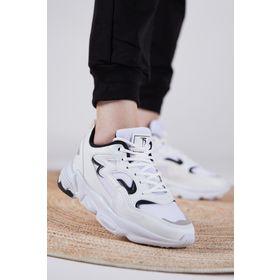 Tonny Black TB251 Beyaz Siyah Unisex Spor Ayakkabı