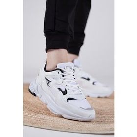 Tonny Black TB251 Beyaz Siyah Unisex Spor Ayakkabı