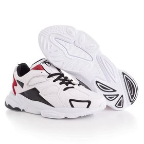 Tonny Black TB252-0_232 Beyaz Siyah Unisex Spor Ayakkabı