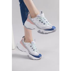 Tonny Black TB7040-1 Beyaz Pembe Kadın Spor Ayakkabı