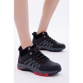 Tonny Black TBALS005 Siyah Kırmızı Kadın Bot