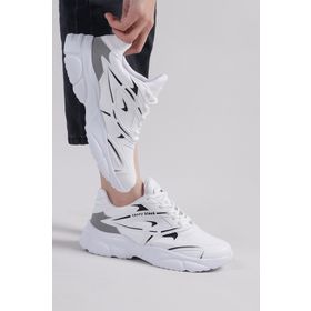 Tonny Black TBB013 Beyaz Faylon Taban Unisex Spor Ayakkabı