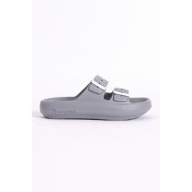 Tonny Black TBER490 Eva Gri Kadın Terlik