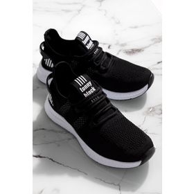 Tonny Black TBIDL-0_295 Siyah Beyaz Unısex Spor Ayakkabı