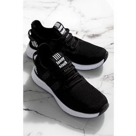 Tonny Black TBIDL-0_295 Siyah Beyaz Unısex Spor Ayakkabı