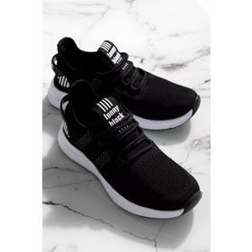 Tonny Black TBIDL-0_295 Siyah Beyaz Unısex Spor Ayakkabı