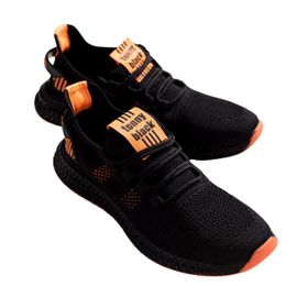 Tonny Black TBIDL-0_323 Siyah Turuncu Unisex Spor Ayakkabı