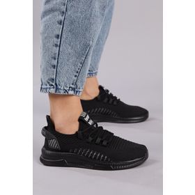 Tonny Black TBQNL-0 Siyah Unisex Spor Ayakkabı