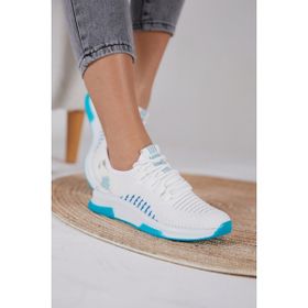 Tonny Black TBQNL Beyaz Mavi Unisex Spor Ayakkabı