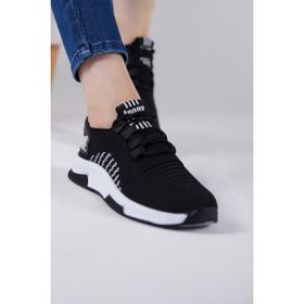 Tonny Black TBQNL Beyaz Siyah Unisex Spor Ayakkabı