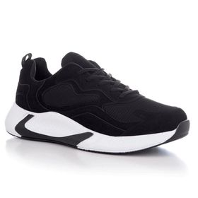 Tonny Black V2901-0_295 Siyah Beyaz Unısex Spor Ayakkabı
