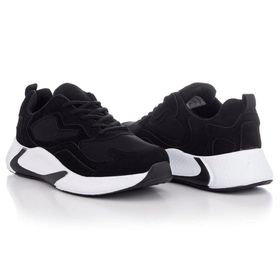 Tonny Black V2901-0_295 Siyah Beyaz Unısex Spor Ayakkabı