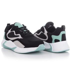 Tonny Black V2901-0_306 Siyah Yeşil Unisex Spor Ayakkabı