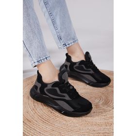 Tonny Black V2901 Siyah Unisex Spor Ayakkabı