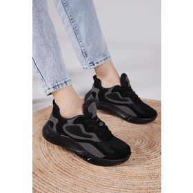 Tonny Black V2901 Siyah Unisex Spor Ayakkabı