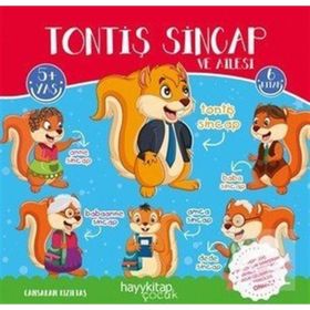 Tontiş Sincap ve Ailesi 6 Öykü Seti Cansaran Kızıltaş