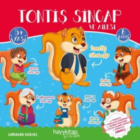Tontiş Sincap ve Ailesi 6 Öykü Seti Cansaran Kızıltaş