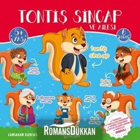 Tontiş Sincap ve Ailesi Öykü Seti-6 Kitap Takım - Kolektif