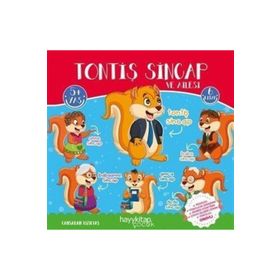Tontiş Sincap ve Ailesi Öykü Seti-6 Kitap Takım - Kolektif
