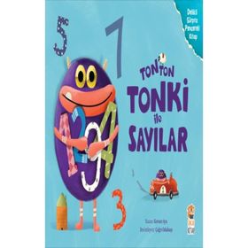 Tonton Tonki ile Sayılar - Kevser Özer - Sincap Kitap Yayınları