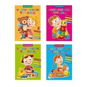 Tontoncuk Boyama 4 Kitap Takım - Kollektif Heyet-Kurul-Komisyon