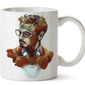 Tony Stark Marvel Demir Adam Baskılı Kupa