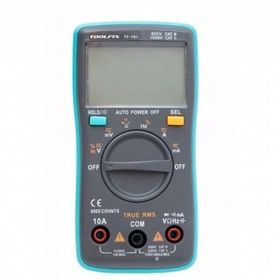 Toolfix TF-101 True RMS Işıklı Dijital Multimetre Ölçü Aleti