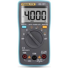 Toolfix TF-104 Dijital Multimetre