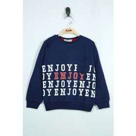 Toontoy 13292 Lacivert Erkek Çocuk Sweatshirt