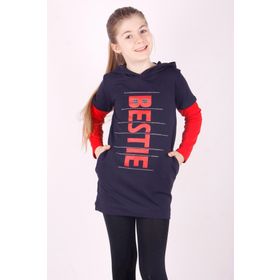 Toontoy 16236 Renkli Kız Çocuk Elbise