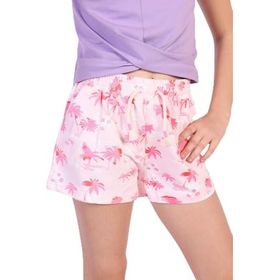 Toontoy 22051 Pembe Kız Çocuk Los Angeles Armalı Şort