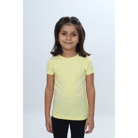 Toontoy 24968 Kız Çocuk Bisiklet Yaka Kısa Kollu Tişört