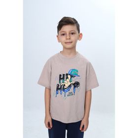Toontoy 24990 Erkek Çocuk Bisiklet Yaka Kısa Kollu Baskılı Tişört
