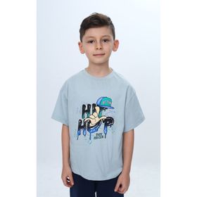 Toontoy 24990 Erkek Çocuk Bisiklet Yaka Kısa Kollu Baskılı Tişört