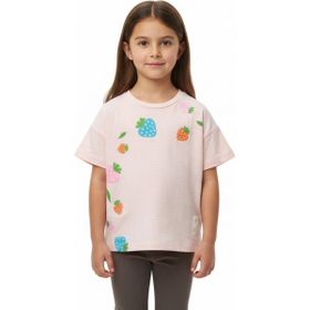 Toontoy 25005 Pudra Kız Çocuk Tişört