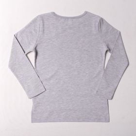 Toontoy Black Flok Nakışlı Kız Çocuk Sweatshirt