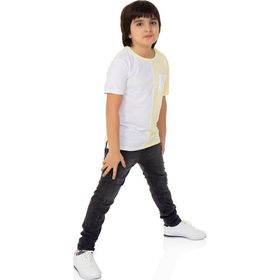 Toontoy Cepli Arka Baskılı Erkek Çocuk T-shirt
