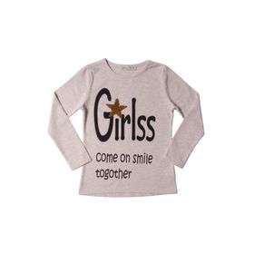 Toontoy Girls Taşlı Pullu Nakışlı Kız Çocuk Sweatshirt