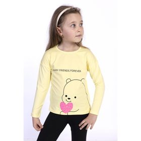Toontoy Kids Kız Çocuk Baskılı T-shirt
