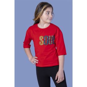 Toontoy Kids Kız Çocuk Soul Baskılı T-shirt