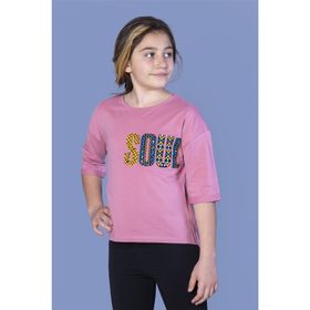 Toontoy Kids Kız Çocuk Soul Baskılı T-shirt