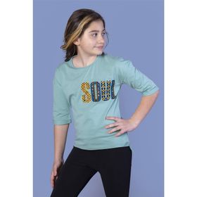 Toontoy Kids Kız Çocuk Soul Baskılı T-shirt