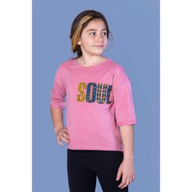Toontoy Kids Kız Çocuk Soul Baskılı T-shirt